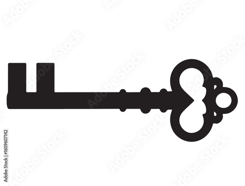  VINTAGE KEY SILHOUETTE