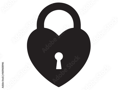 VINTAGE LOCK SILHOUETTE