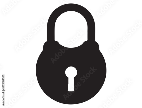 VINTAGE LOCK SILHOUETTE