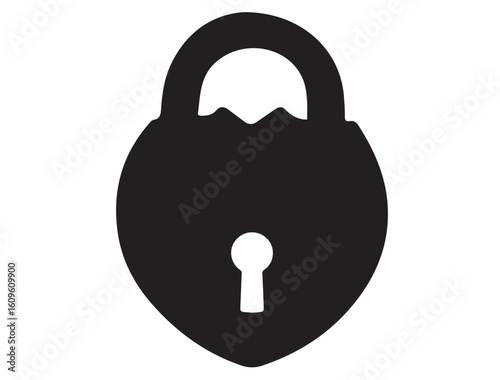 VINTAGE LOCK SILHOUETTE