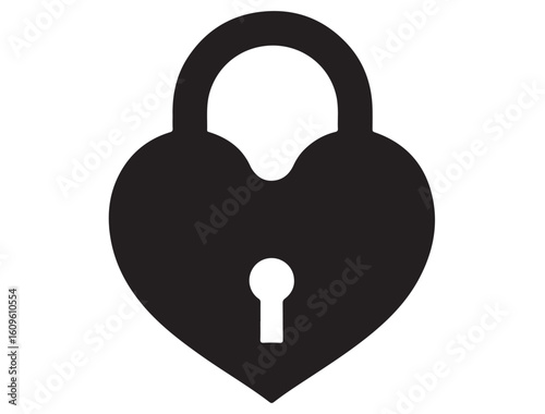 VINTAGE LOCK SILHOUETTE
