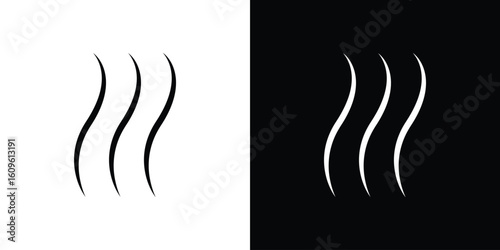 Heat icon illustrations filled outline style. EPS10