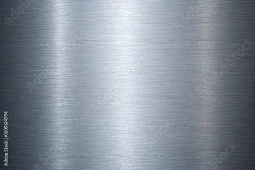 Horizontal hairline stainless steel background