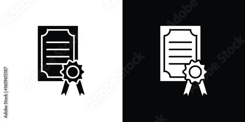 Patented icon illustrations filled outline style. EPS10
