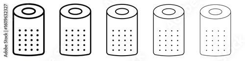 Smart speaker icon. Thin line icons collection for web ui.