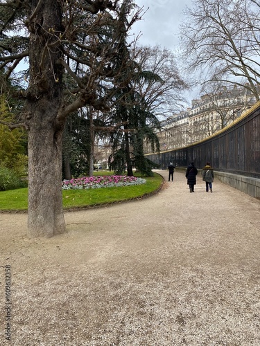 Park and garden, jardin du Palais du Luxembourg . PARIS FRANCE