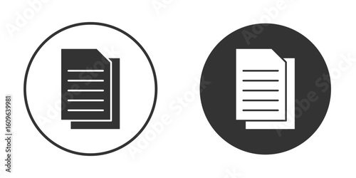 Copy icon doodle vectors, vector illustration