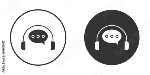 Customer service icon doodle vectors, vector illustration