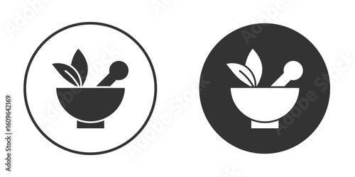 Herbal medicine icon doodle vectors, vector illustration