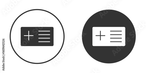 Insurance card icon doodle vectors, vector illustration