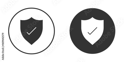 Insured icon doodle vectors, vector illustration