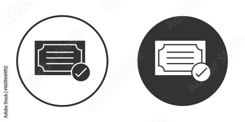 Qualification icon doodle vectors, vector illustration