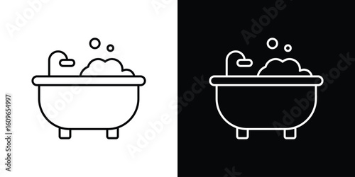 Bath icon design vector art Illustrations