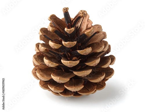 Close-up of a dried pine cone