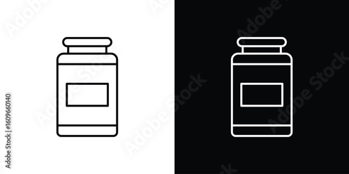 Jar icon design vector art Illustrations