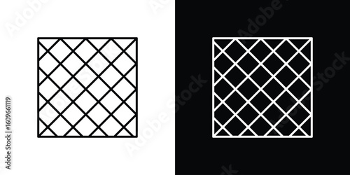 Mosquito net icon design vector art Illustrations