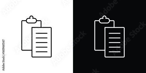 Paste icon design vector art Illustrations