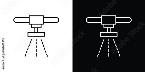 Sprinkler icon design vector art Illustrations