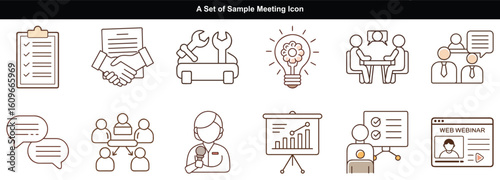 Meeting icon