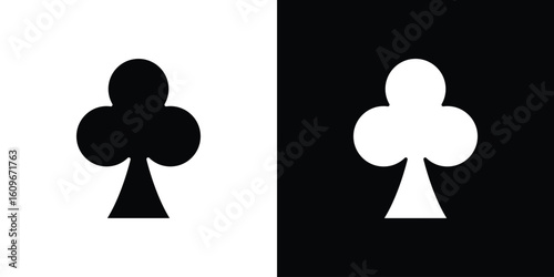 Club icon. Vector illustration. Flat design.