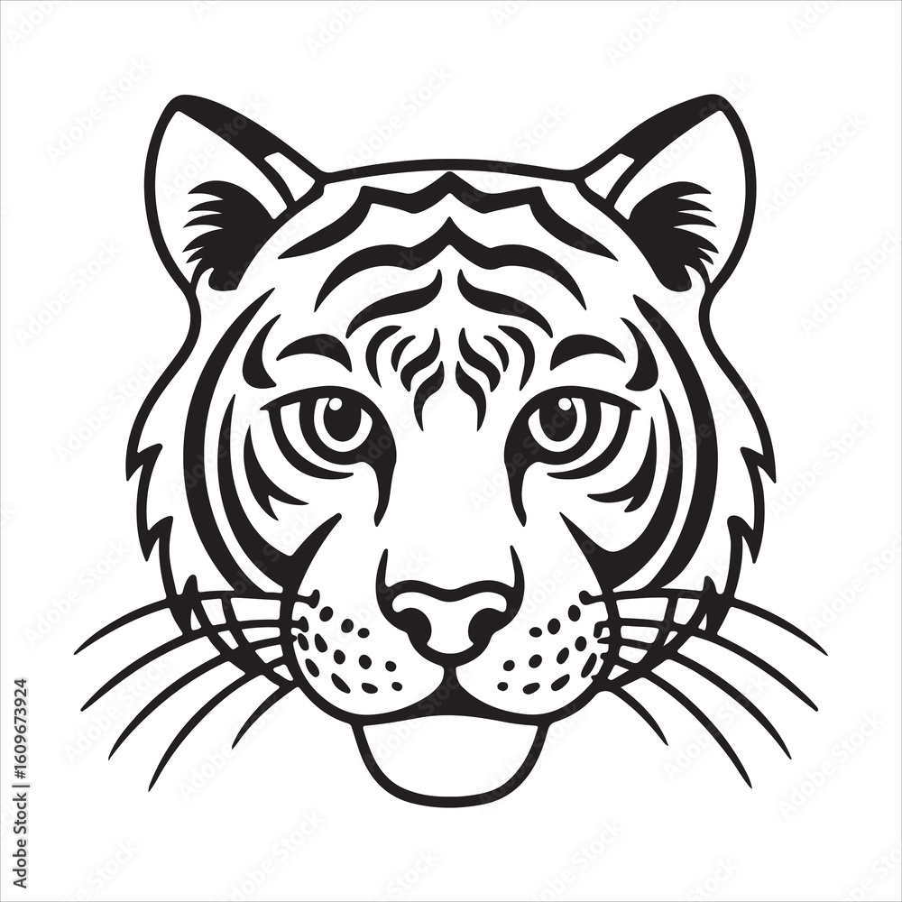Fototapeta premium Toyger Cat: Striking, Devoted, Unique House Tiger