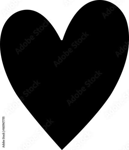 Heart icon.Grunge rough brush stroke romance love element pack for collage.Heart, love, romance or valentine's day red vector icon for apps.Various different hand drawn heart icon love collection.