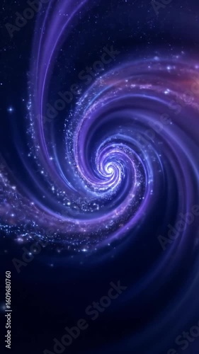 Magical Spiral Galaxy Vortex