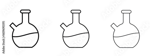 Bong icon linear style sign for mobile concept and web design.