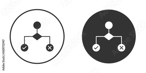 Condition icon symbol sign in solid style.