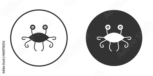 Spaghetti Monster Flying icon symbol sign in solid style.