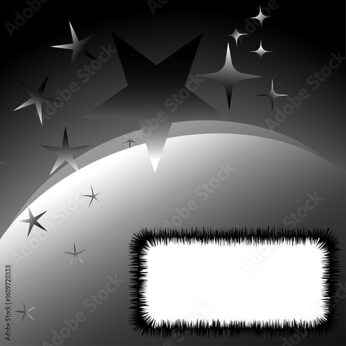stars on black