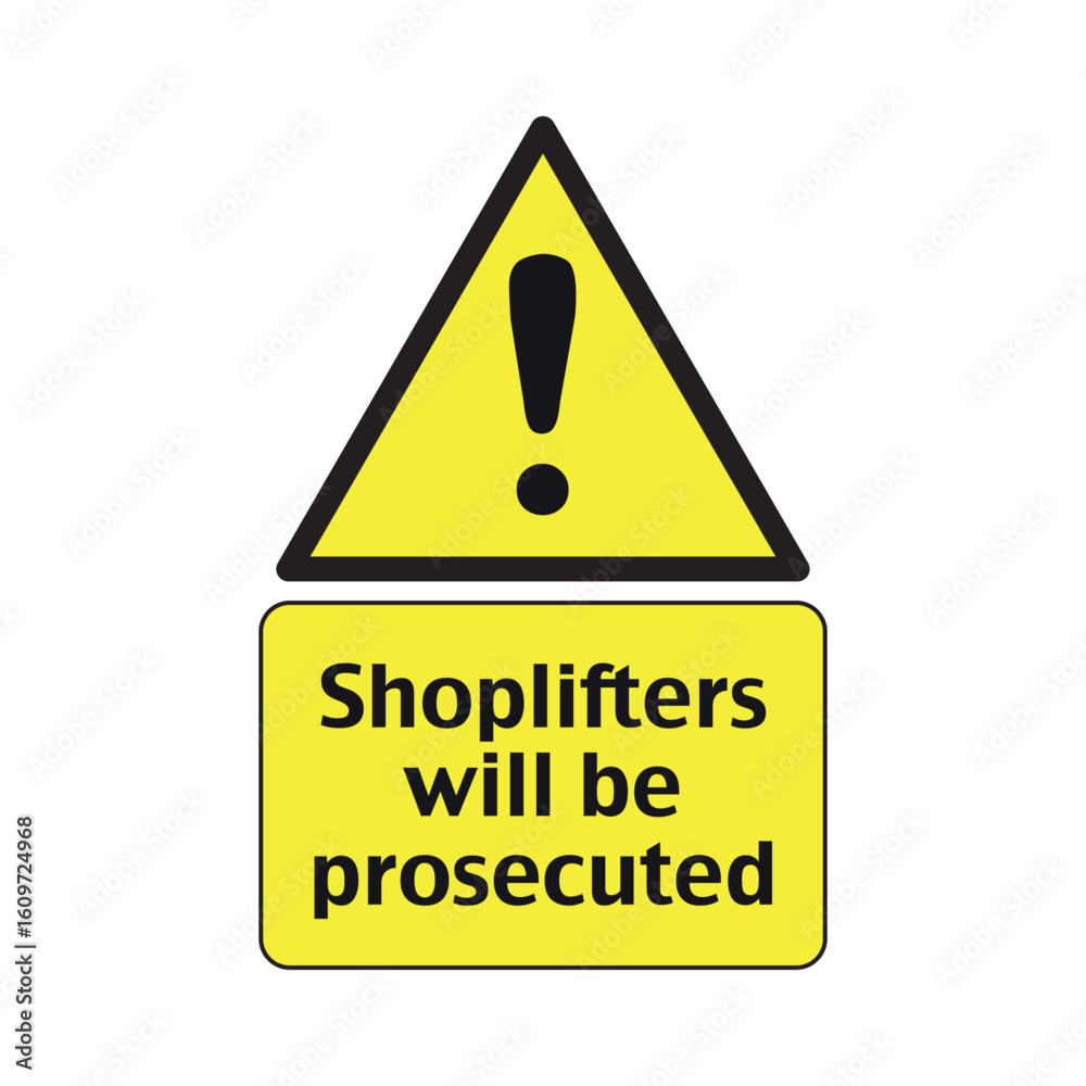 Obraz premium danger warning sign