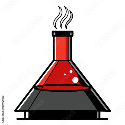 Clean Fume Hood Vector Art for Medical Research Equipment