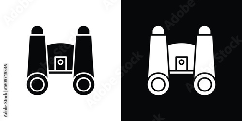 Binoculars icon Symbol, logo illustration. Vector graphics for web.