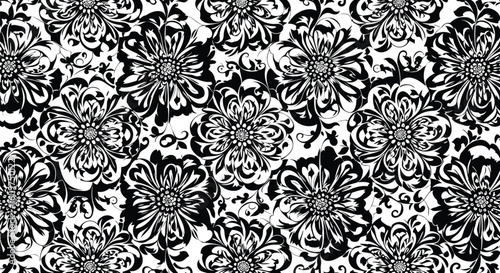 Vector art of a calming seamless pattern presents natural pebble stones in neutral tones, creating an organic and modern texture for various design applications