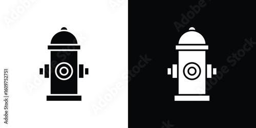 Fire hydrant icon Symbol, logo illustration. Vector graphics for web.