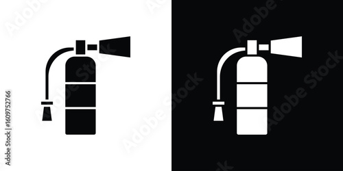 Fire extinguisher icon Symbol, logo illustration. Vector graphics for web.
