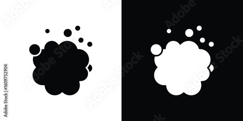 Foam icon Symbol, logo illustration. Vector graphics for web.