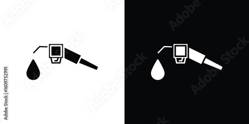 Fuel icon Symbol, logo illustration. Vector graphics for web.