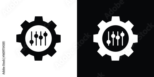 Mass customization icon Symbol, logo illustration. Vector graphics for web.