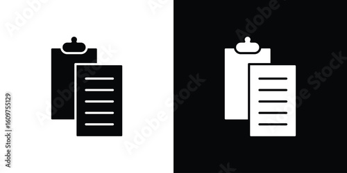Paste icon Symbol, logo illustration. Vector graphics for web.