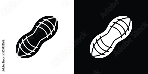 Peanut icon Symbol, logo illustration. Vector graphics for web.