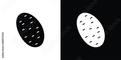 Potato icon Symbol, logo illustration. Vector graphics for web.