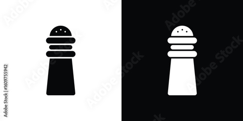 Salt pepper icon Symbol, logo illustration. Vector graphics for web.