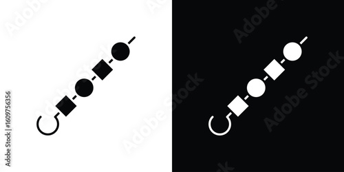 Skewer icon Symbol, logo illustration. Vector graphics for web.