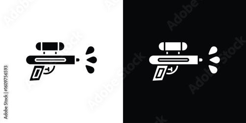 Squirt gun icon Symbol, logo illustration. Vector graphics for web.