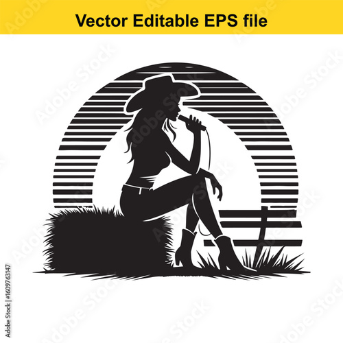 Silhouette of a horse rearing up