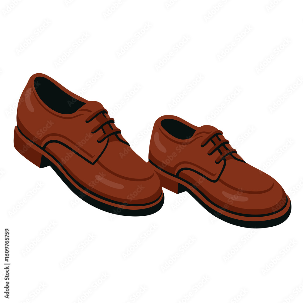 Fototapeta premium Brown Leather Shoes