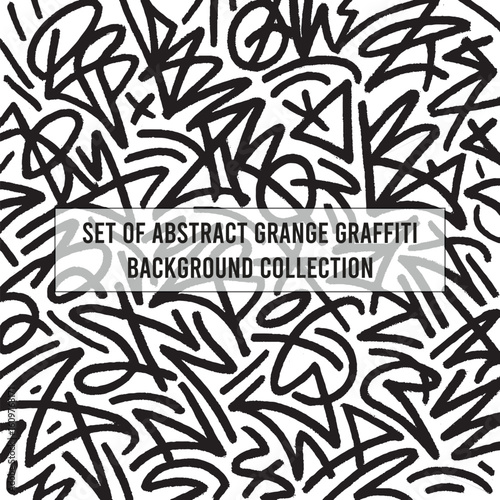 Urban Grunge Graffiti Texture Pack Abstract Street Art Backgrounds