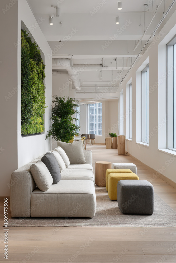 Fototapeta premium innovative office designed to adapt to different personality types and thinking styles
